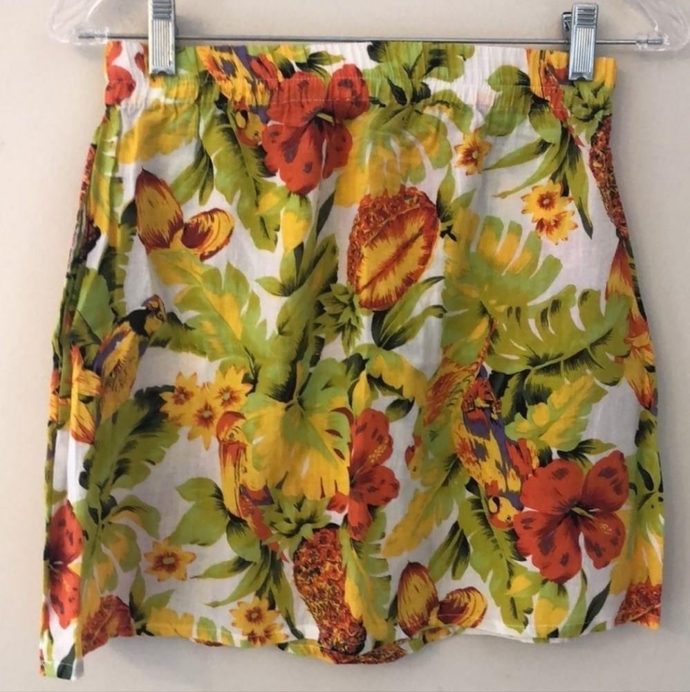 Floral skirt